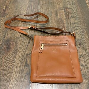 Ralph Lauren Leather Crossbody Bag